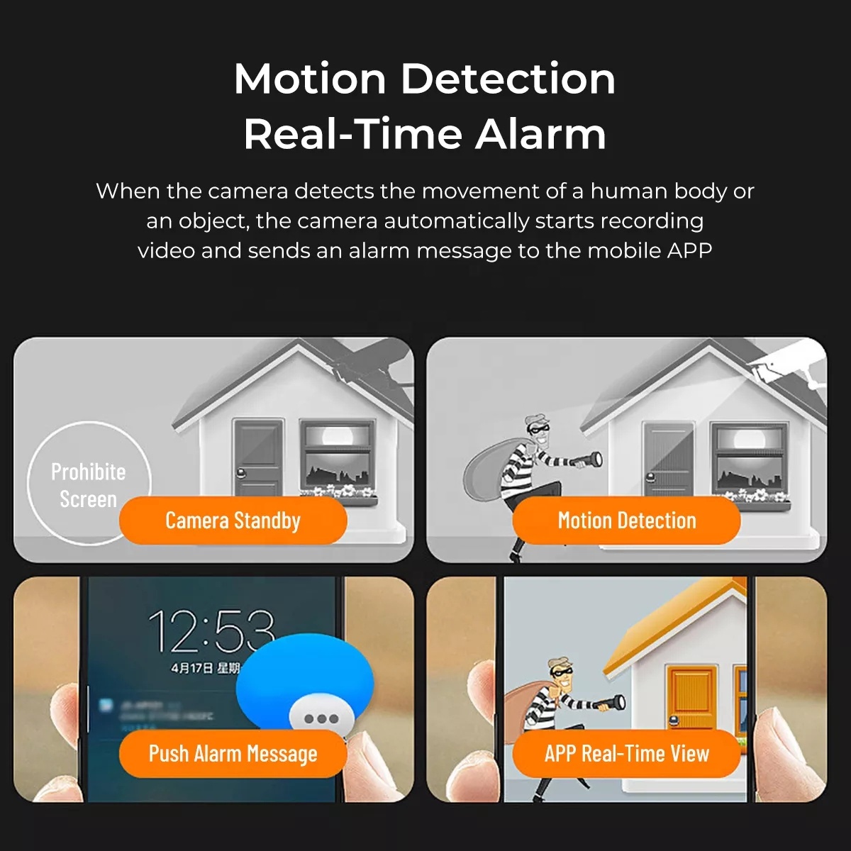 Mini WiFi Security Camera (X5) - Image 3