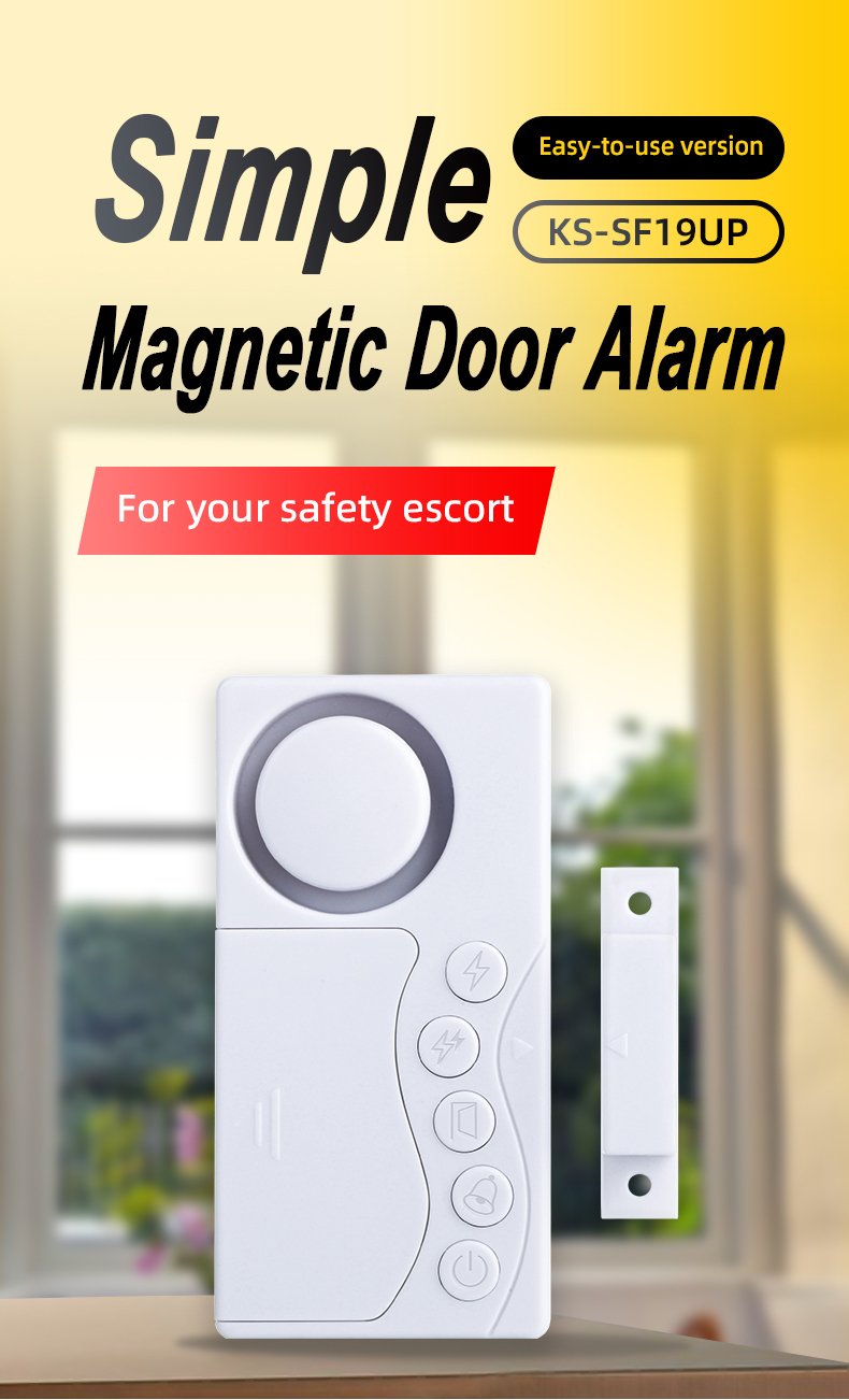 108dB Magnetic Door & Window Alarm Sensor - Image 15